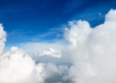 Mavi gökyüzü arkaplanı