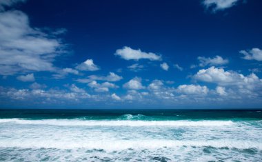 plaj ve tropikal deniz