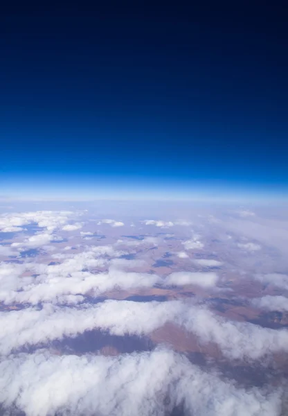 Blauer Himmel Hintergrund — Stockfoto