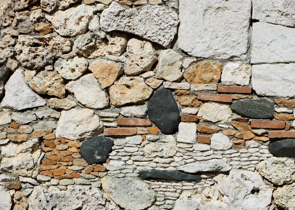 Textura camino de piedra —  Fotos de Stock