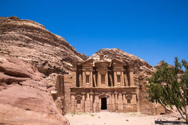 Tapınakta Petra, Jordan — Stok fotoğraf