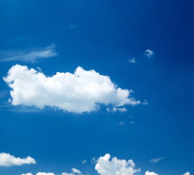 Mavi gökyüzü arkaplanı