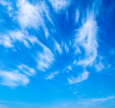 Mavi gökyüzü arkaplanı