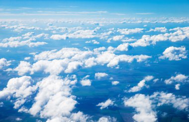 Mavi gökyüzü arkaplanı