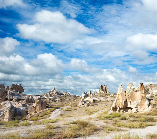 Rotsen formaties in capadocia — Stockfoto