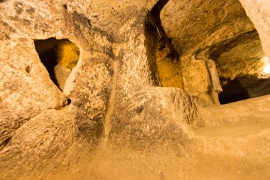 Derinkuyu mağara şehir Kapadokya