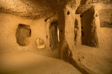Derinkuyu mağara şehir Kapadokya