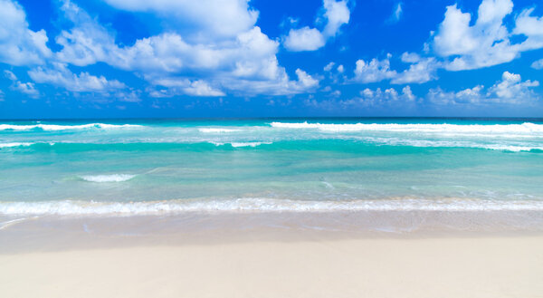 Beach and tropical sea