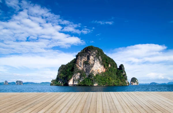 Île tropicale en Thaïlande — Photo