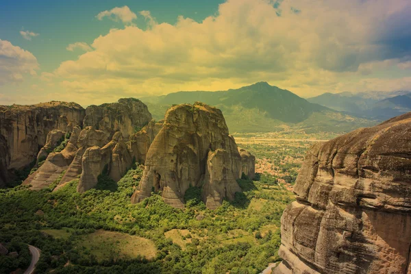 Top of rock in Meteora — Stock Photo, Image
