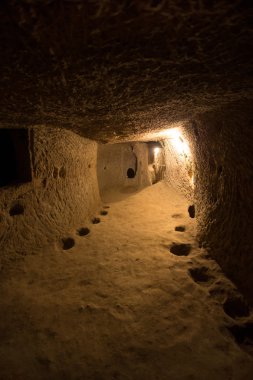 Derinkuyu mağara şehir Kapadokya