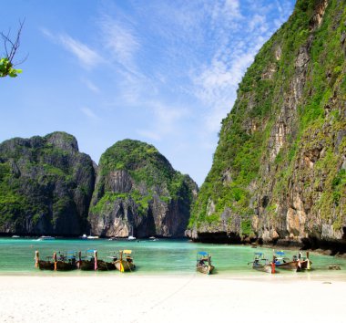 Andaman Denizi Longtail tekneler