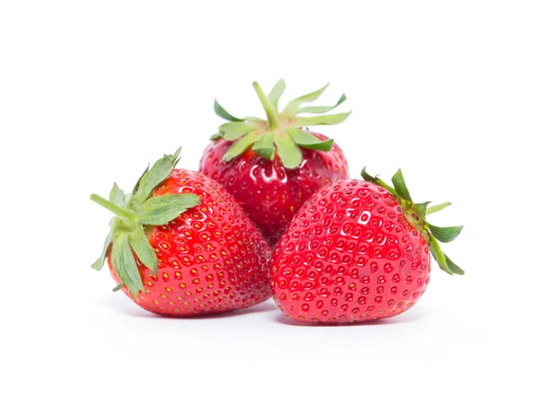 Červené čerstvé jahody — Stock fotografie