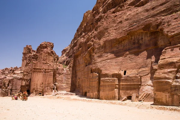 Ciudad abandonada de Petra —  Fotos de Stock