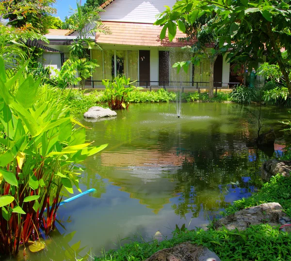 Jardín asiático de primavera —  Fotos de Stock