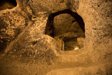 Derinkuyu mağara şehir Kapadokya
