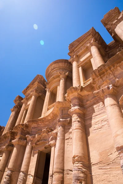 Templet i Petra, Jordan — Stockfoto