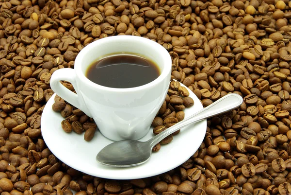 Cup with coffee — Stock Photo, Image