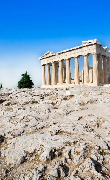 Pártenon na Acrópole em Atenas — Fotografia de Stock