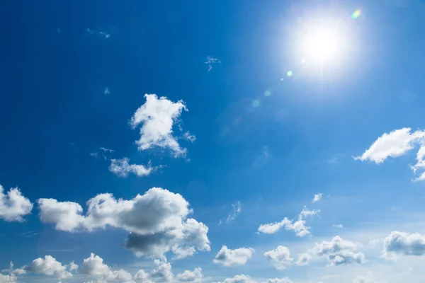 Céu azul fundo — Fotografia de Stock