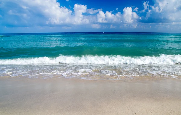 Caribbean clear beach — Stock Photo, Image