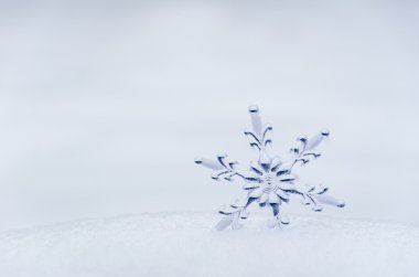 Kar Beyaz kar tanesi