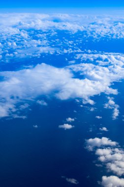 Mavi gökyüzü arkaplanı