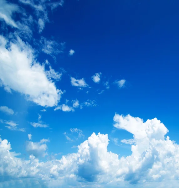 Céu azul fundo — Fotografia de Stock