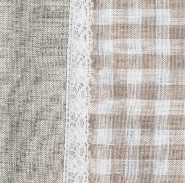 Natural linen texture — Stock Photo, Image