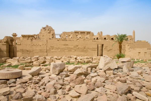 Sütunları Karnak, Egypt. — Stok fotoğraf