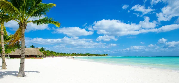 Spiaggia e mare tropicale — Foto Stock