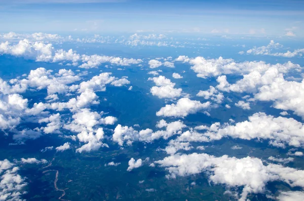 Céu azul fundo — Fotografia de Stock