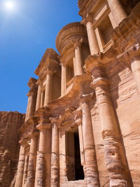 Tapınakta Petra, Jordan
