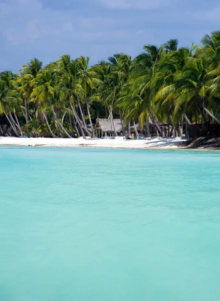 Playa y mar tropical — Foto de Stock