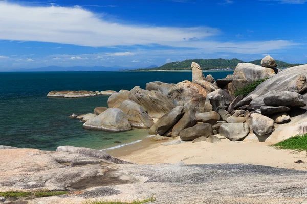 Playa y mar tropical — Foto de Stock