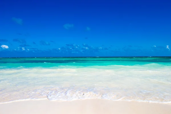 Mar tropical bajo cielo azul —  Fotos de Stock