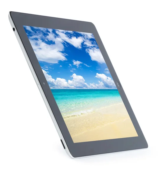 Touch screen tablet computer — Stock Photo, Image