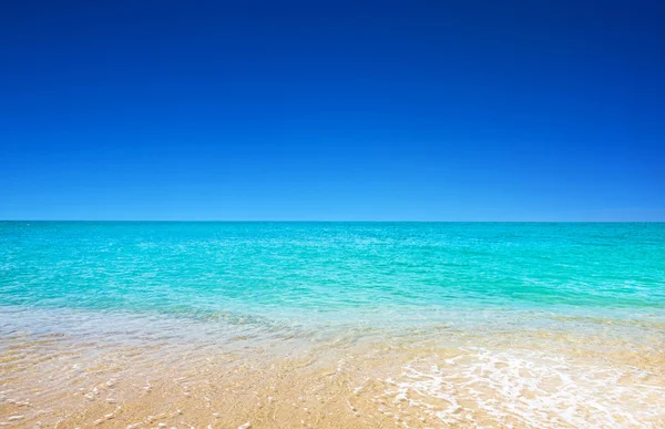 Playa y mar tropical — Foto de Stock