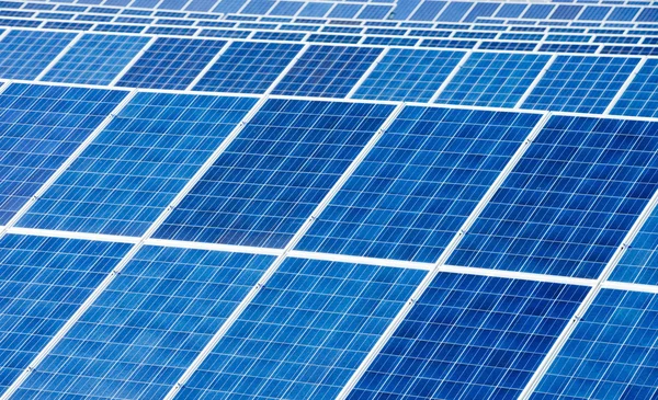 Solar panel szczegółów — Zdjęcie stockowe