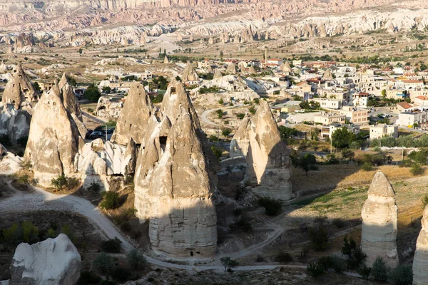 Formações rochosas em capadocia — Fotografia de Stock