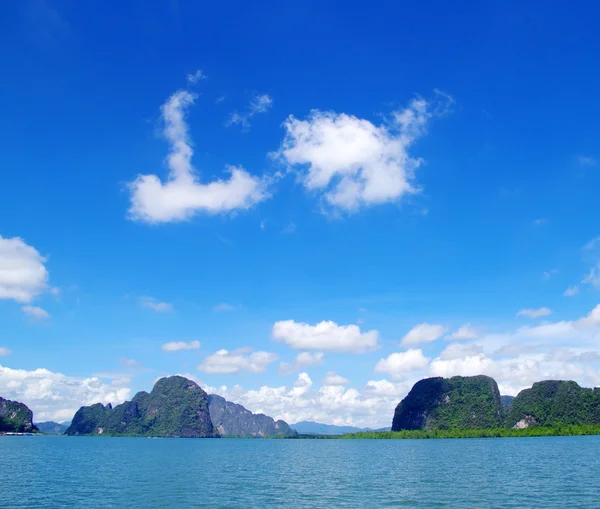 Ilhas em Andaman mar — Fotografia de Stock