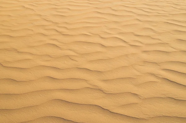Texture sable dans le désert d'or — Photo
