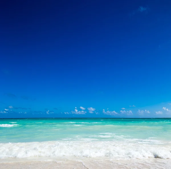 Playa y mar tropical — Foto de Stock