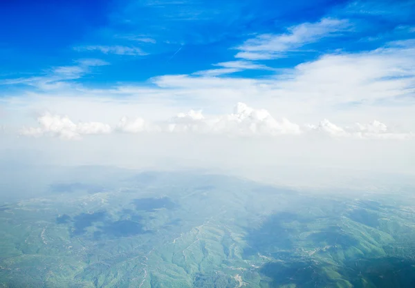 Blue sky background — Stock Photo, Image