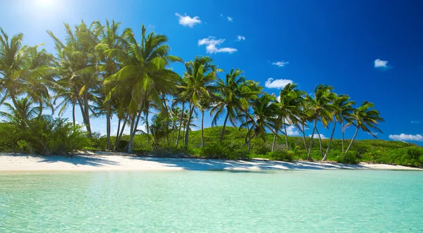 Spiaggia e mare tropicale — Foto Stock