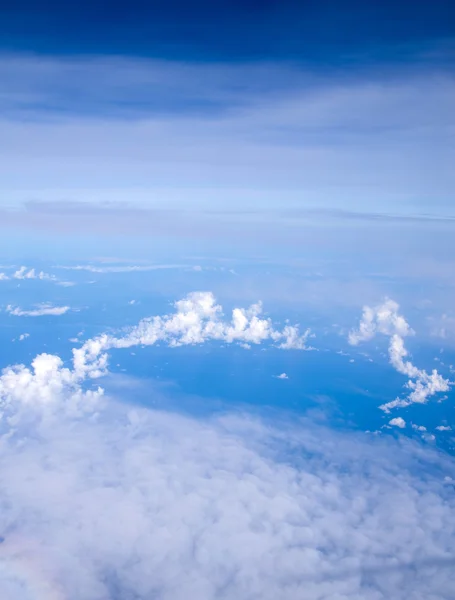 Blauer Himmel Hintergrund — Stockfoto