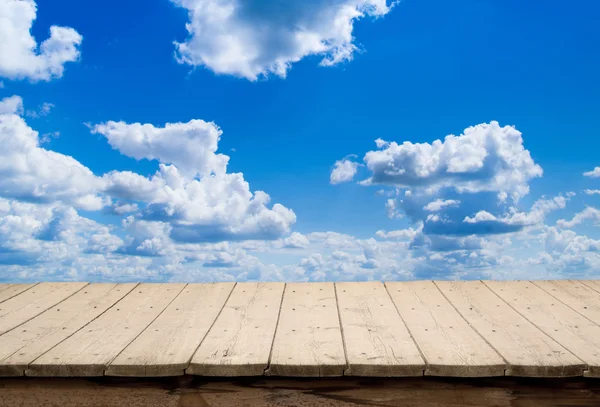 Blue sky background — Stock Photo, Image