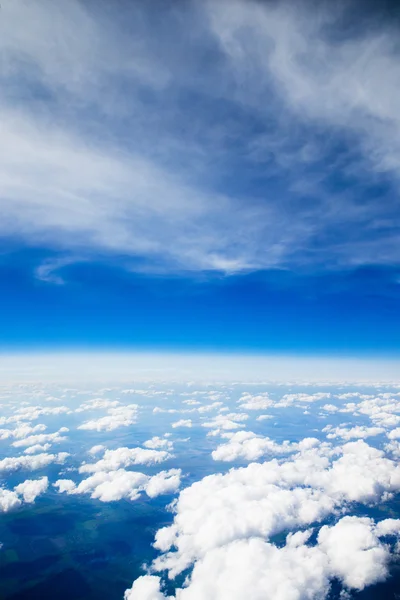 Céu azul fundo — Fotografia de Stock