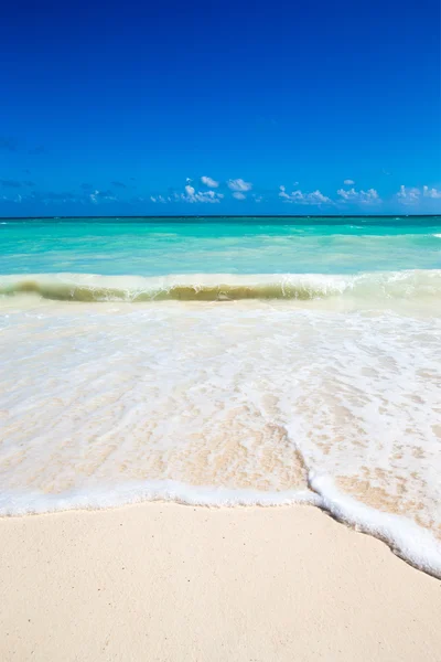 Beach and tropical sea — Stock Photo, Image