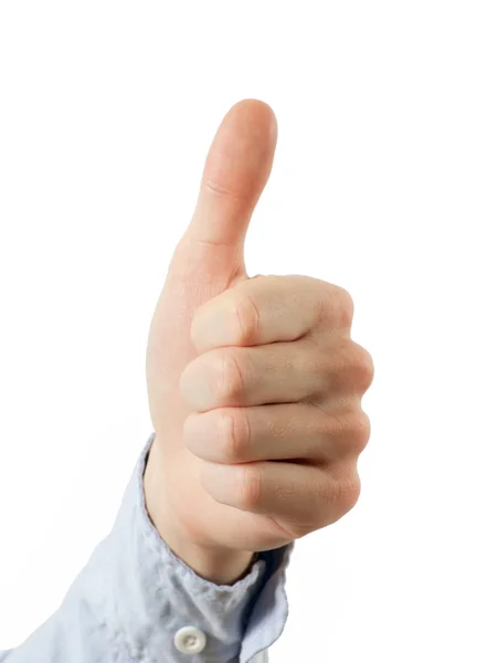 Success hand sign — Stock Photo, Image